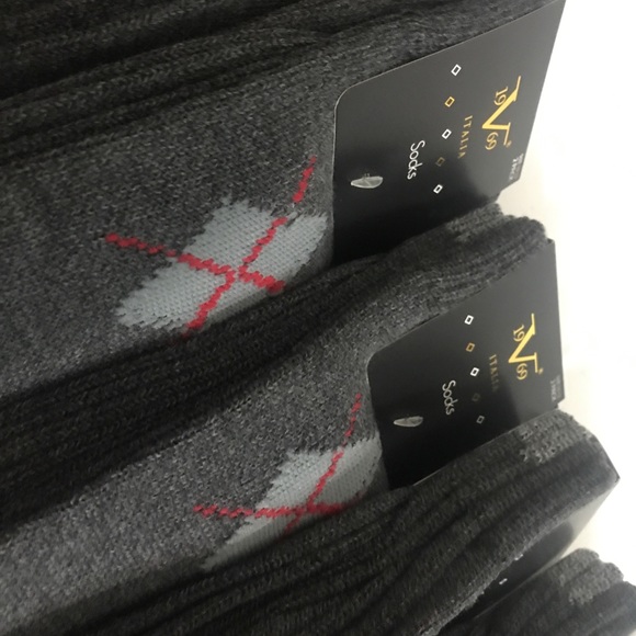 19V69 MENS 6 PAIRS DRESS SOCKS - Picture 3 of 9